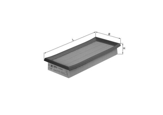 MAHLE LX 689 Air Filter