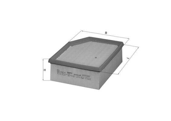 MAHLE LX 795 Air Filter