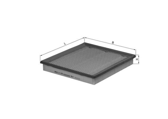 MAHLE LX 1273 Air Filter for JEEP