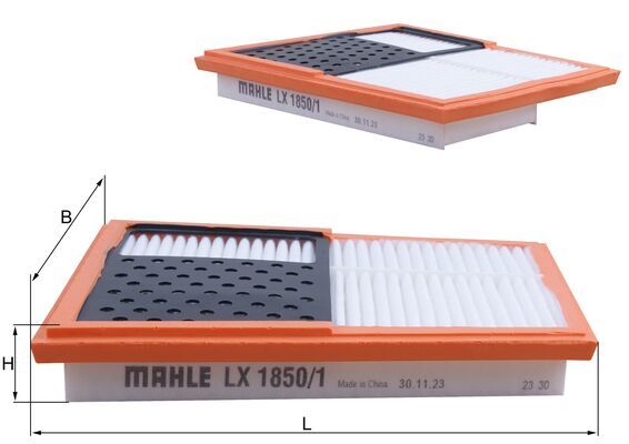MAHLE LX 1850/1 légszűrő