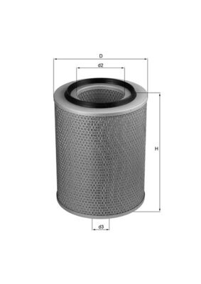 MAHLE LX 231 Air Filter