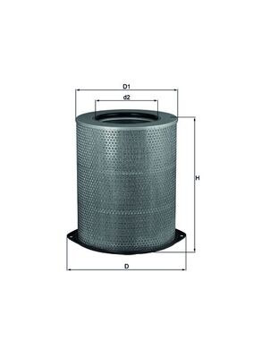 MAHLE LX 832 légszűrő VOLVO