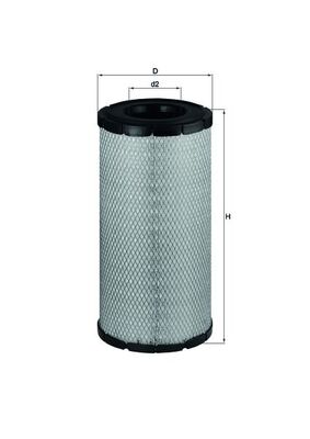 MAHLE LX 1775 Air Filter