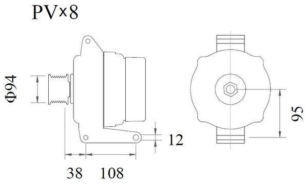 MAHLE MG 934 generátor