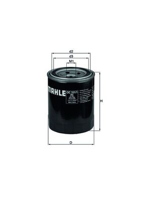 MAHLE OC 331/1 Oil Filter