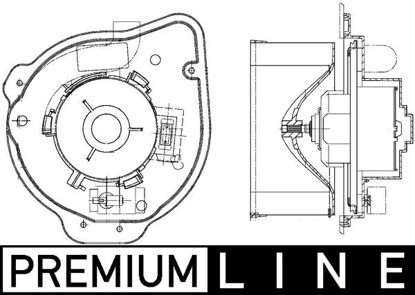 MAHLE AB 135 000P Kupévifte