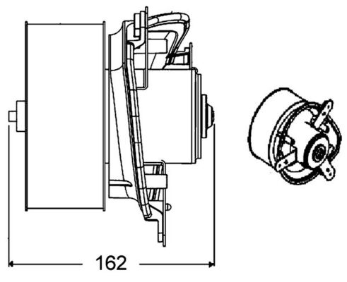 MAHLE AB 275 000P vnitřní...