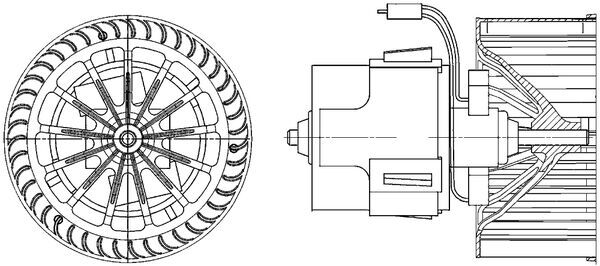 MAHLE AB 30 000P Kupévifte