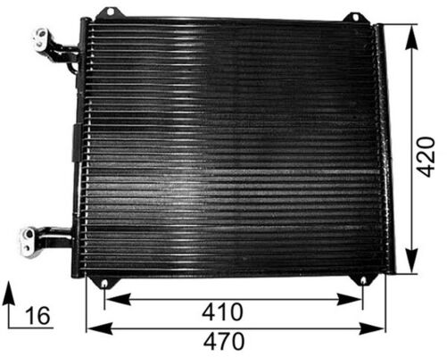 Condenser, air conditioning 2