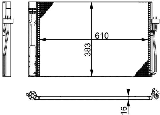 MAHLE AC 345 000P...