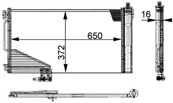 Condenser, air conditioning