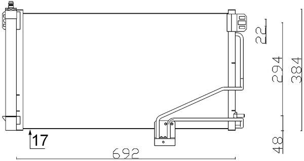 MAHLE AC 347 001S...