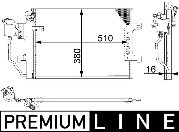 Condenser, air conditioning 2