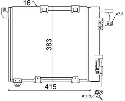 MAHLE AC 349 000S...