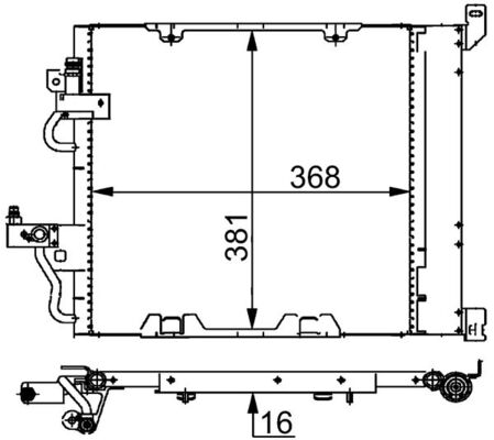 MAHLE AC 376 000S...