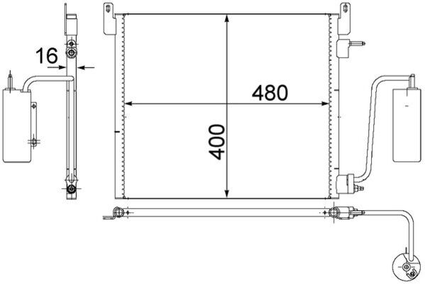 MAHLE AC 408 000S...