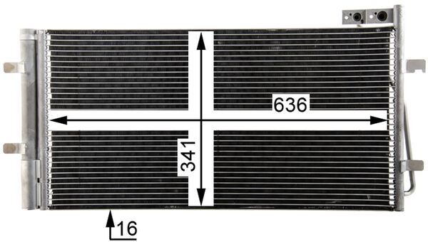Condenser, air conditioning 6
