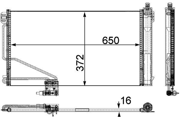 Condenser, air conditioning