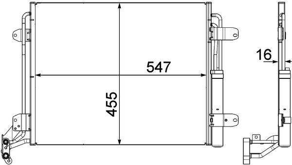 MAHLE AC 454 000P...