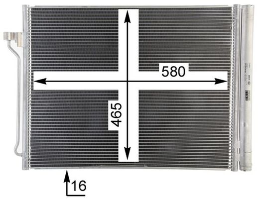 Condenser, air conditioning 5