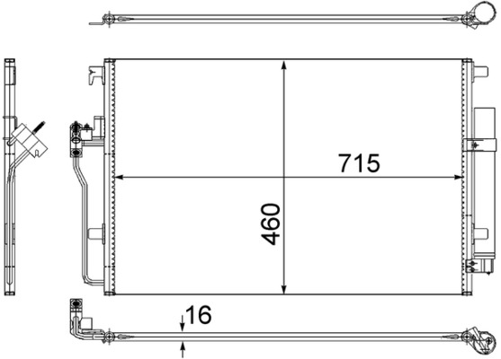 MAHLE AC 553 001S...