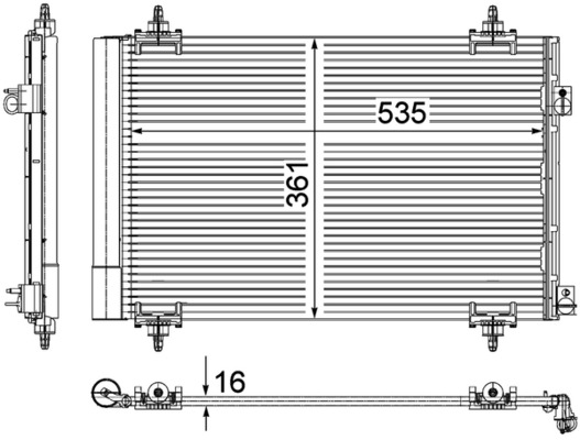 MAHLE AC 587 000P BEHR ***...
