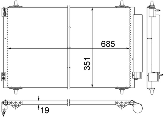 MAHLE AC 593 000S...