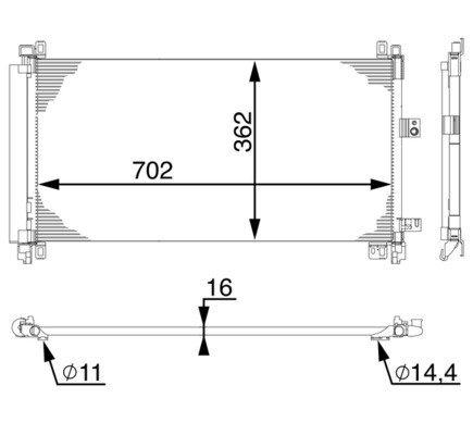 MAHLE AC 597 000S...