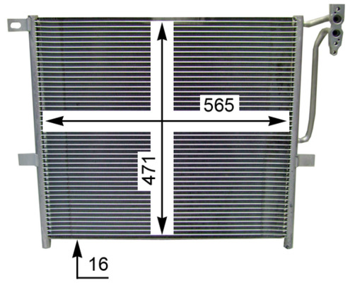 Condenser, air conditioning 3