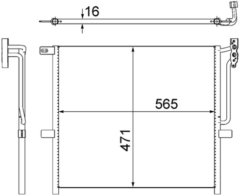 Condenser, air conditioning
