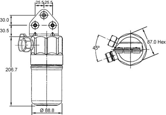 MAHLE AD 187 000S Susarna,...