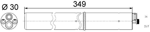 MAHLE AD 243 000S Susarna,...