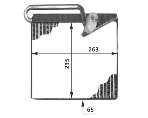 MAHLE AE 51 000P Výparník,...