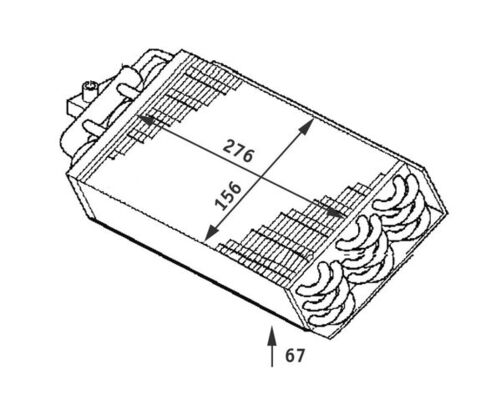 Evaporator, air conditioning