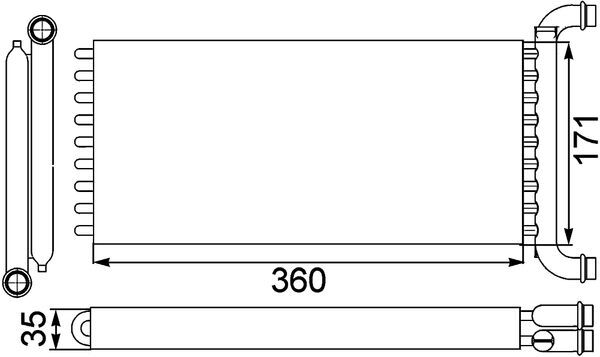 MAHLE AH 166 000P...