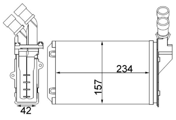 MAHLE AH 217 000S Vymenik...