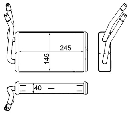 MAHLE AH 229 000S Vymenik...