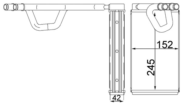 MAHLE AH 232 000S Vymenik...