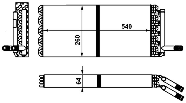 Heat Exchanger, interior heating