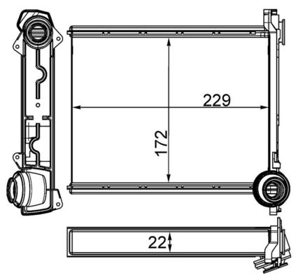MAHLE AH 264 000S BEHR...