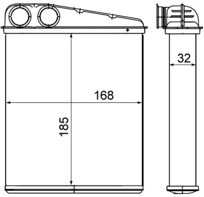 MAHLE AH 8 000S Vymenik...