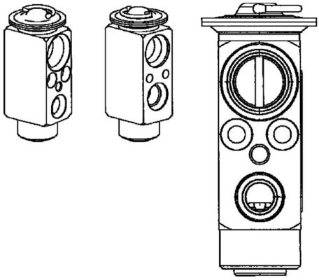 MAHLE AVE 65 000P Βαλβίδα εκτόνωσης, συστ. κλιματ. for OPEL VAUXHALL