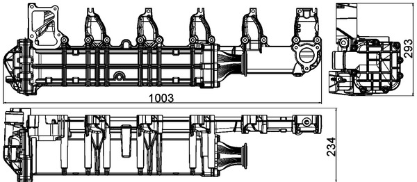 MAHLE CE 13 000P Radiator,...