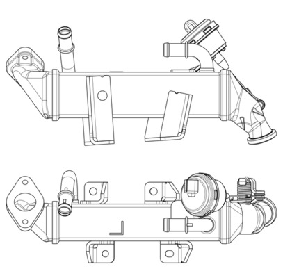 MAHLE CE 19 000P Radiator,...