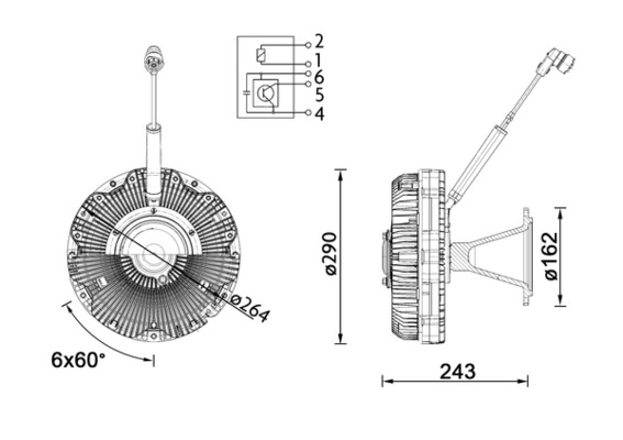 MAHLE CFC 173 000P...