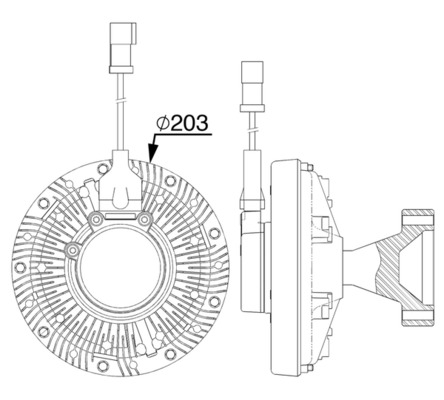 MAHLE CFC 255 000P...