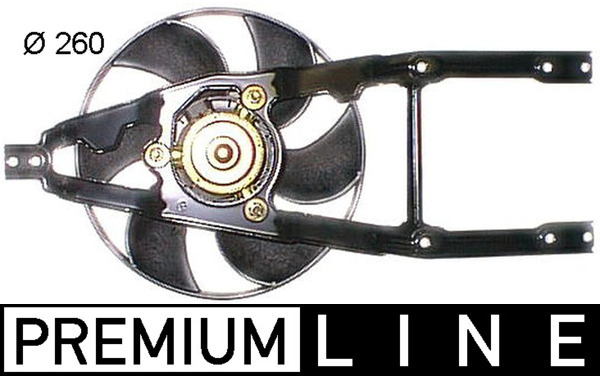 MAHLE CFF 298 000P Fan, engine cooling