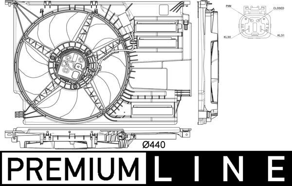 MAHLE CFF 402 000P...