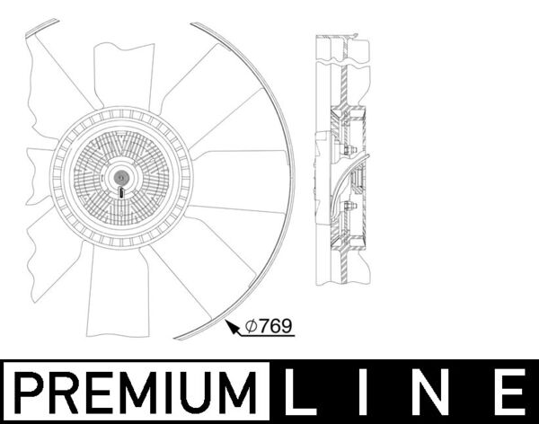 Fan, engine cooling 2