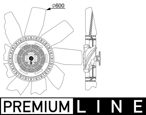Fan, engine cooling 2
